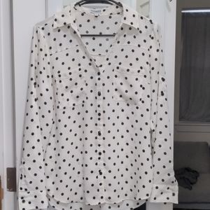 Polka dot blouse